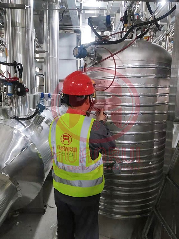 Huanrui värmespårningssystem hjälper Nanda Optoelectronics att producera viktiga specialgaser