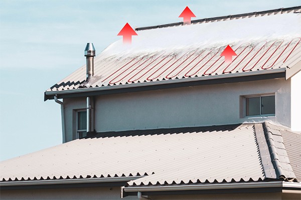 Huanrui takränna och snösmältande elektriskt värmesystem för marken - säkerställer byggnads- och resesäkerhet