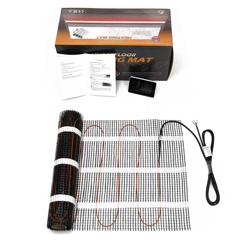 Dubbelledarvärmematta för underplattor