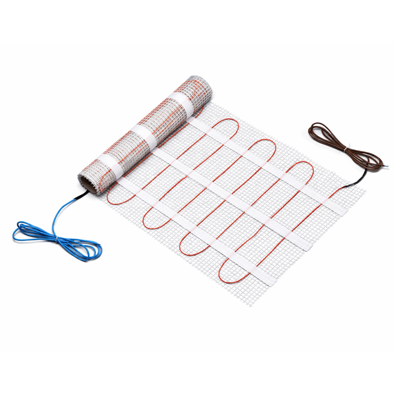 Anpassad enkelledare under kakelvärmematta