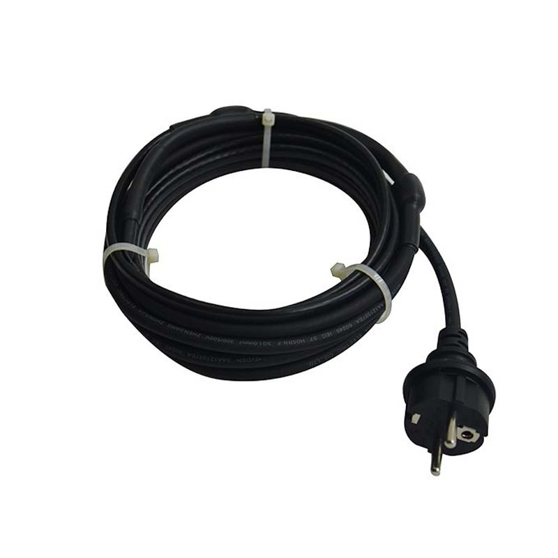 Avisning av tak och stuprännor med UV-skyddande konstant effektkabel 120V/230V